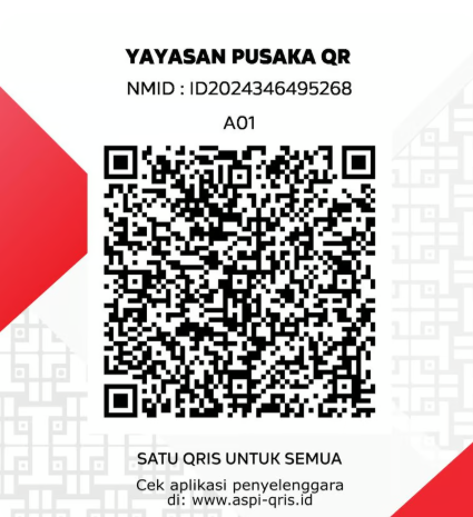 QRIS Donasi Yayasan Pusaka